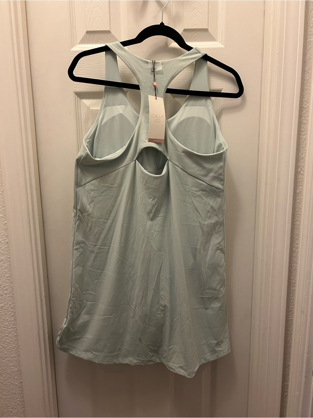 Alia Light Mint Racerback Tank - Picture 2 of 4